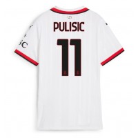 Ženski Nogometni dresi AC Milan Christian Pulisic #11 Gostujoči 2024-25 Kratek Rokav